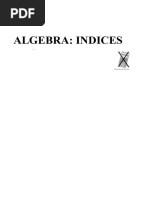 Indices Test