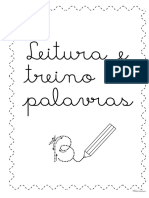 Leitura e Treino de Palavras - Letra Cursiva