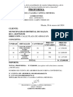 Proforma Fran