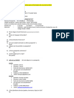 Usa Form Questionnaire