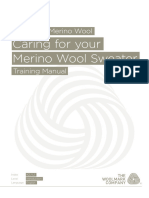 Caring For Your Merino Wool Sweater Manual English