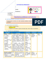 D4 A2 SESION MAT. Resolvemos Problemas Con La Decena