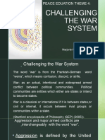 Challenging The War System - 4 EDIT