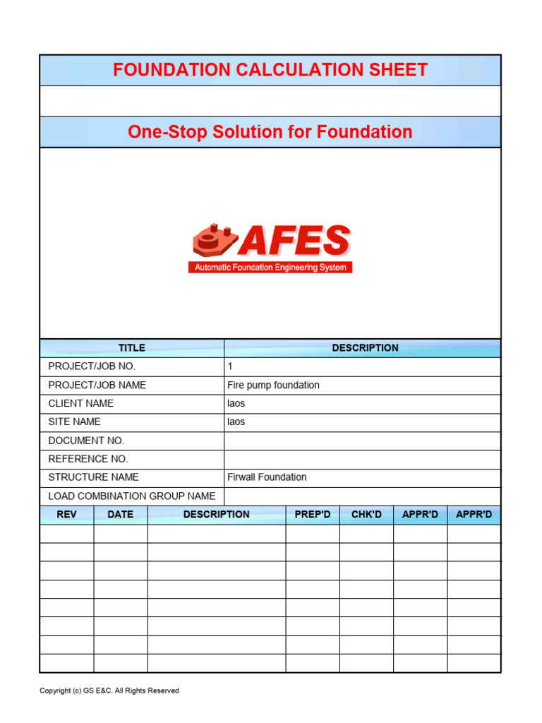 1 AFES Calculation Download Free PDF Civil Engineering Mechanical
