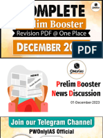 December Monthly Prelim Booster Compilation OnlyIas PW