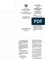 Indoesia Waste Management Act Number 18 Year 2008