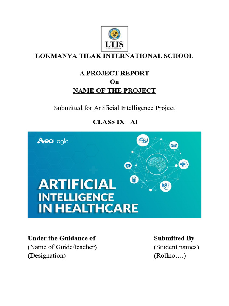 AI in Healthcare: Disease Diagnosis | PDF | Artificial Intelligence ...