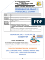 Guia Integrada 11. Campo Histórico. I Periodo - No