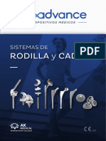 Bioadvance AK Medical Sistemas Rodilla Cadera