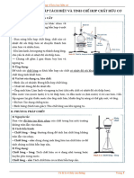 18. Phương pháp tách biệt và tinh chế hợp chất hữu cơ