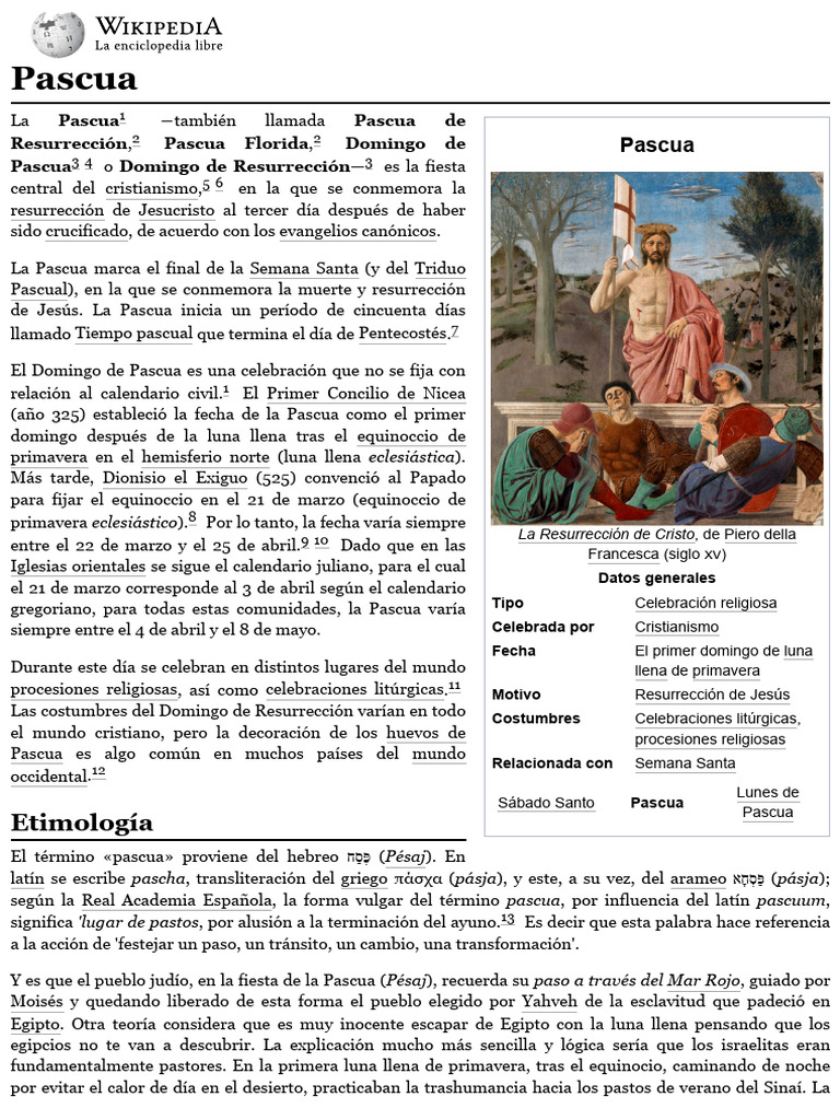 Significado y Celebración de la Pascua | PDF | Pascua de Resurrección ...
