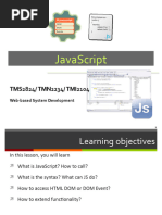 LU02 Web Tecnologies - JavaScript (Updated 180422)