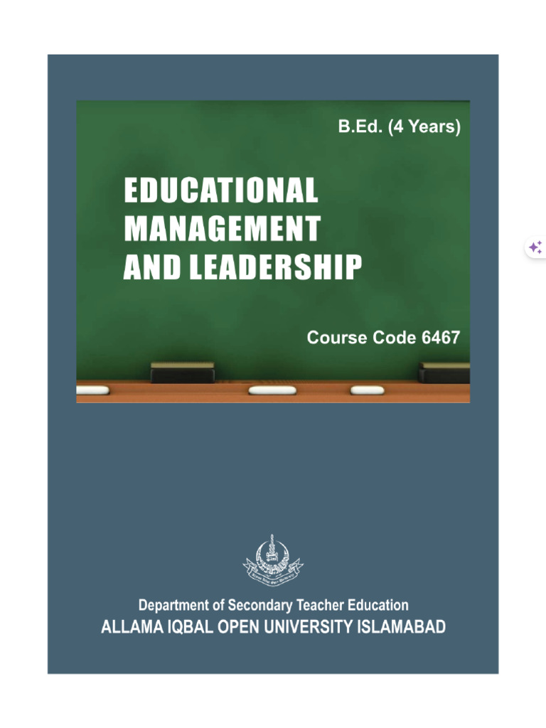 Educational Management and Administration | PDF