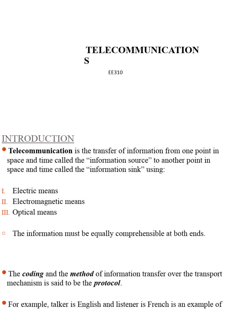 Lecture 1 | PDF | Computer Network | Telecommunications