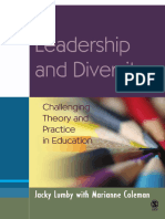 Leadership and Diversity - Challenging Theory and Practice in Education (Education Leadership For Social Justice) (PDFDrive)
