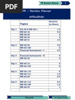 Ca Final Fr Study Plan May 25 Bhavik Chokshi Final Pdf