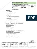 PETS. Levantamiento Topográfico de Poligonal para Interior Mina