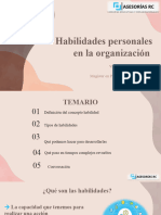 Habilidades Personales Charla