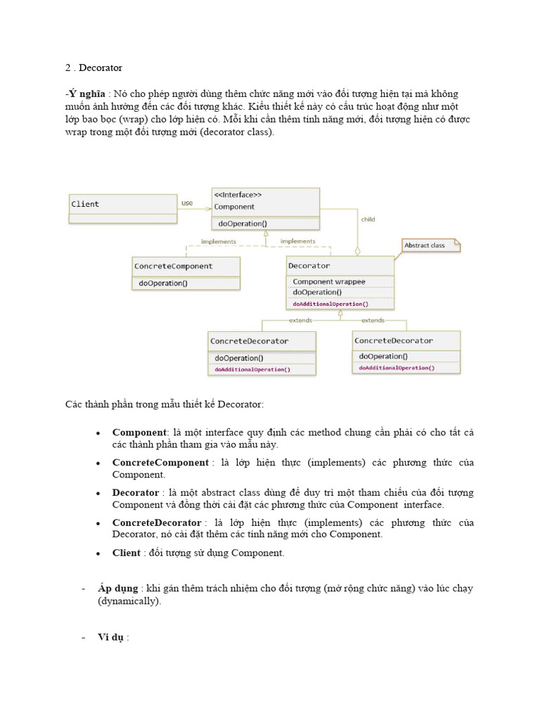 Decorator | PDF