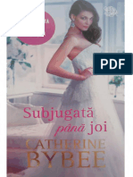Catherine Bybee - Seria Căsătorii Neașteptate - Vol.7 Subjugată Până Joi