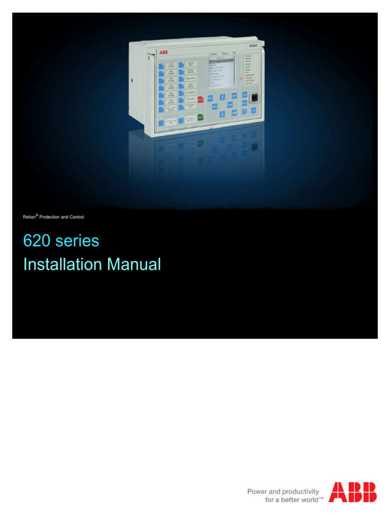 620 Series Installation Manual | PDF | Electromagnetic Compatibility ...