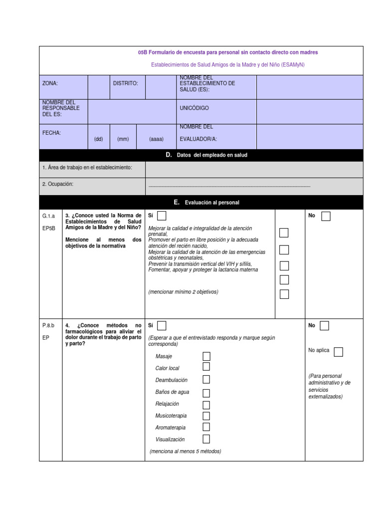 Formularios 38 39 | PDF | Parto | Cuidado de la salud