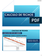 Calculo de Techos