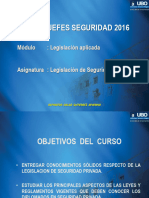 Legislación de Seguridad Privada