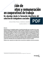 Distribución de Excedentes y Remuneración en Cooperativas de Trabajo