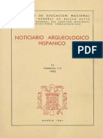 Noticiario Arqueologico Hispanico. Tomo VI Cuader