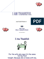 I Am Thankful