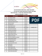 RESULTADO FINAL 2o PROCESSO SELETIVO 2024 2o CICLO