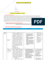 Proyecto de Aprendizaje #03 Semana de Los Jardines