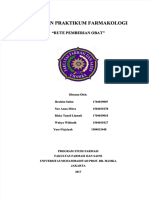 PDF Laporan Farmakologi Rute Pemberian Obat Repaired Compress