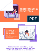 2.1 Administración Científica