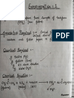 B.SC 2nd Year Chemistry Practical (1-4)