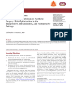 Venous Thromboembolism in Aesthetic