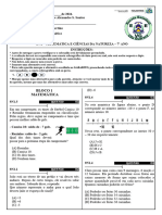 7° Ano Av2 1º Bimestre