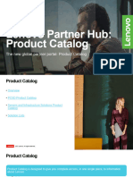 05 Lenovo Partner Hub - Product Catalog