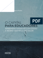 O Capital para Educadores Divulgacao