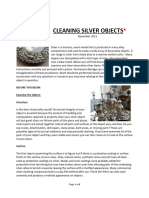 Cleaning Silver Objects ICA Handout
