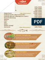 Buku Menu Sentosa Bandung