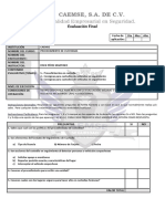 Evaluación Final Procedimiento de Custodias