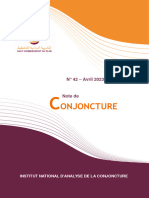 Note de Conjoncture N°42, Avril 2023