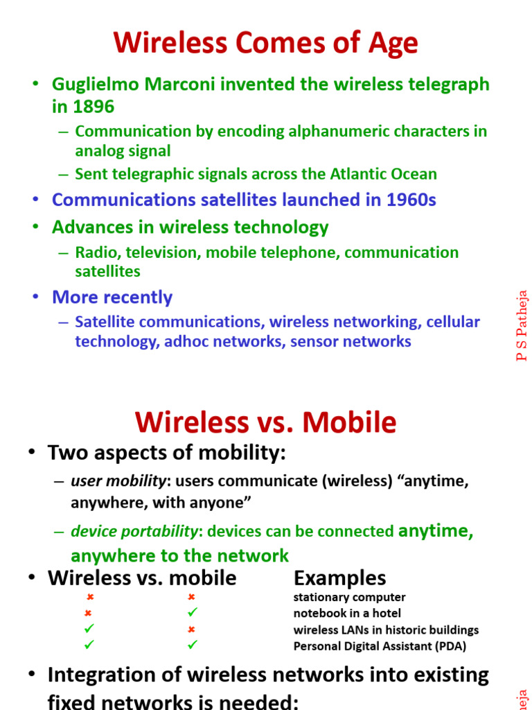 Evolution of Wireless Communication History | PDF | Modulation | Radio