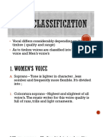 Art Voice Classification