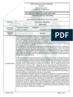 Informe Programa de Formación Complementaria