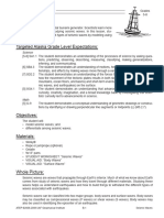 Worksheet On SeismicWaves