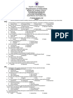 Q3 Mapeh 9 Peridical Examination