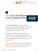 15+ Tools AI Marketing Untuk Tingkatkan Bisnis